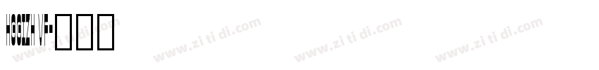 HGGIZH VF字体转换